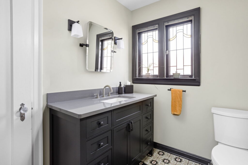 Vanity and countertop remodeling by GIS Contracting